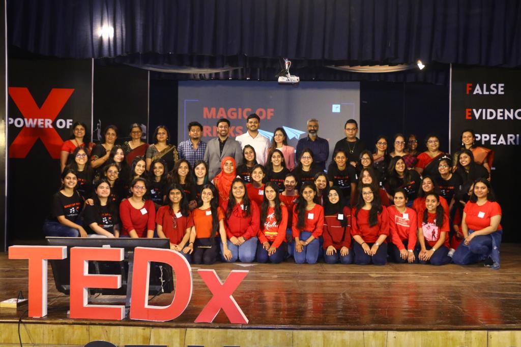 tedx with volunteers